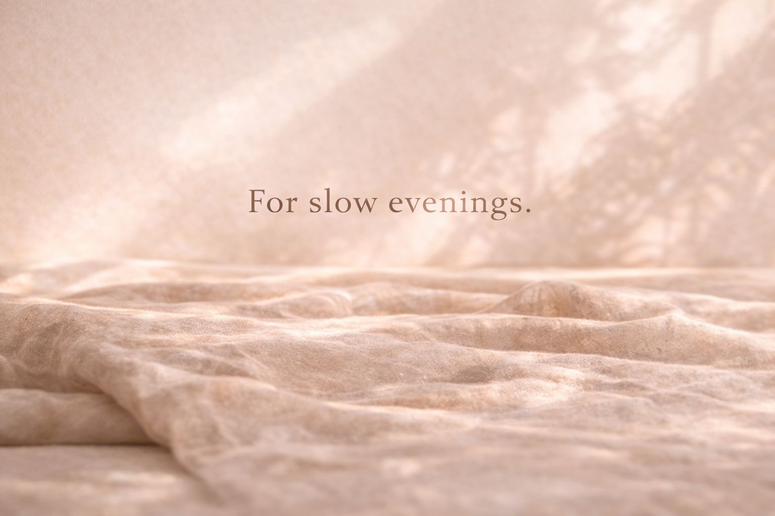 Aks Lumiere — designed for slow evenings